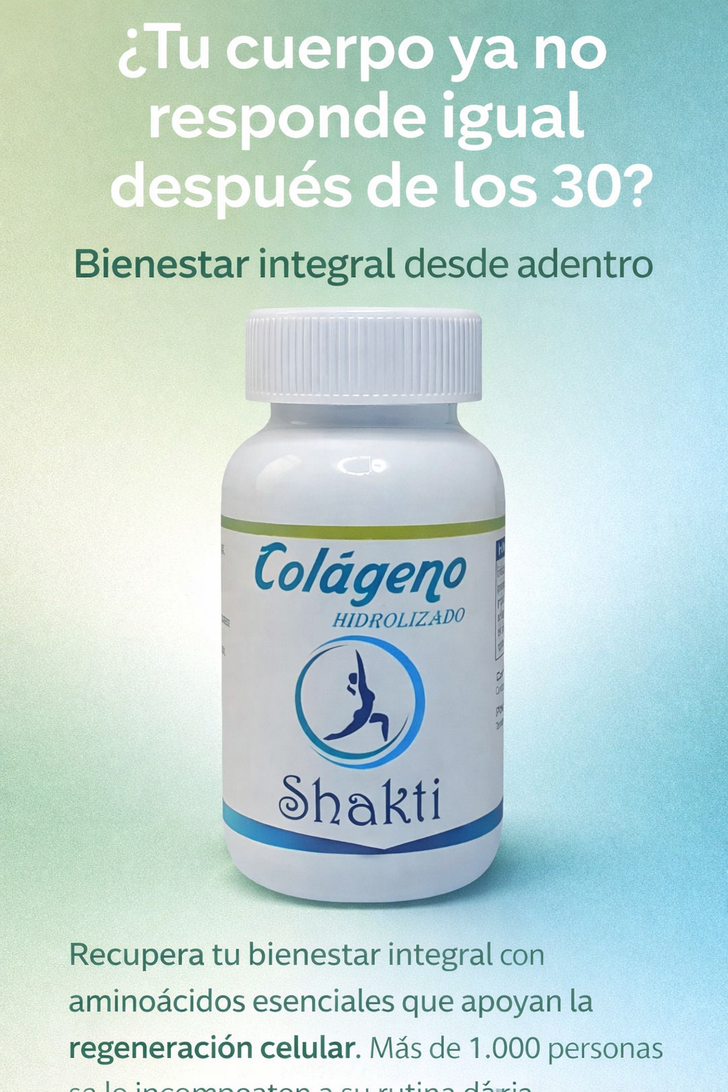 Fortalece Articulaciones, Cabello y Uñas con nuestro Colágeno Hidrolizado