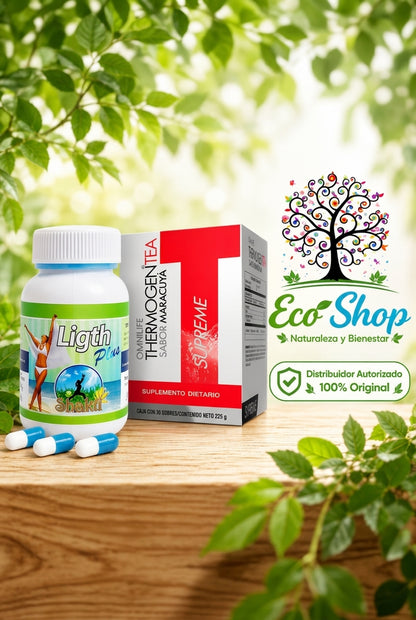 Pack 1 Ligth Plus y 1 Teatino Maracuya