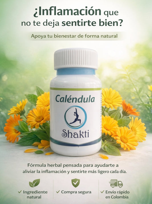 Alivia la Inflamación y Molestias con nuestra Caléndula Shakti